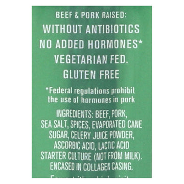 Vermont Smoke And Cure Realsticks - Cracked Pepper - 1 Oz - Case Of 24 - Maras Green