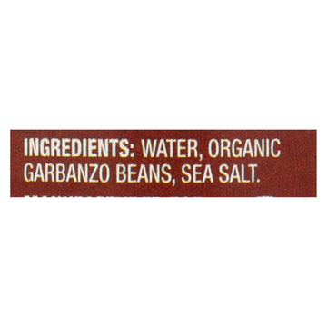 Westbrae Foods Organic Garbanzo Beans - Case Of 12 - 15 Oz. - Maras Green