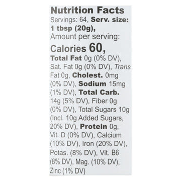 Wholesome Sweeteners Organic Molasses - Liquid Sweetener - Case Of 12 - 32 Oz. - Maras Green