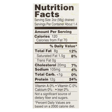 Wild Planet Wild Yellow Tail Fillets In Extra Virgin Olive Oil - Case Of 12 - 4.375 Oz. - Maras Green
