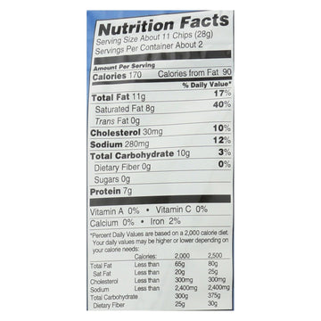 Wilde Thin And Crispy Chicken Chips - Case Of 12 - 2.25 Oz - Maras Green