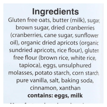 Wow Baking Cookie - Oregon Oatmeal - Case Of 12 - 2.75 Oz. - Maras Green