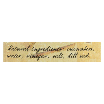 Yee - haw Pickle Dills Pickle - No Frills - Case Of 6 - 24 Oz. - Maras Green