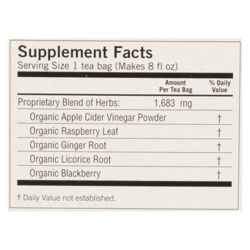 Yogi - Tea Blkbry Apple Digest - Case Of 6 - 16 Bag - Maras Green