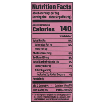 You Need This - Churro Puffs Cinnamon - Case Of 12 - 4 Oz - Maras Green