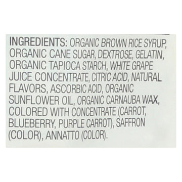 Yumearth Organics Organic Gummy Bear - Snack - Case Of 12 - 0.7 Oz. - Maras Green