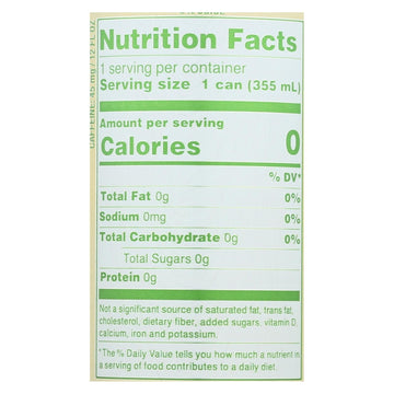 Zevia - Tea Black Peach - Case Of 12 - 12 Fz - Maras Green