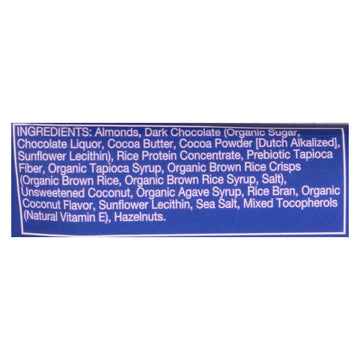 Zing Bars - Nutrition Bar - Dark Chocolate Coconut - 1.76 Oz Bars - Case Of 12 - Maras Green