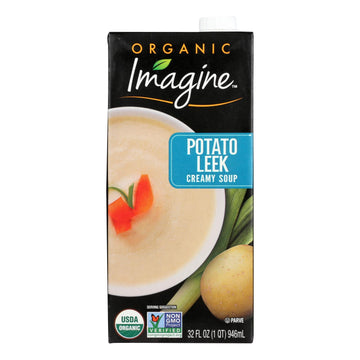 Imagine Foods - Soup Creamy Potato Leek - Case Of 6 - 32 Fz - Maras Green
