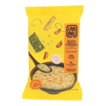 Immi - Ramen Black Garlic Chick - Case Of 6 - 2.43 Oz - Maras Green