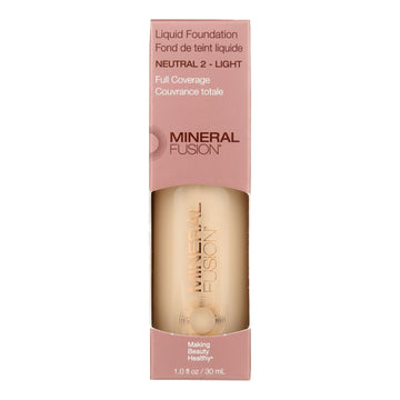 Mineral Fusion - Mkup Liquid Foundtn Ntral 2 - 1 Each - 1 Fz - Maras Green
