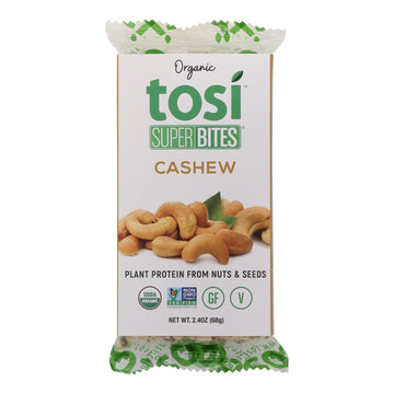 Tosi - Superbites Cashew - Case Of 12 - 2.4 Oz - Maras Green