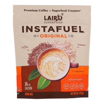 Laird Superfood - Instafuel Cffe Crmr Original - Case Of 6-8 Oz - Maras Green