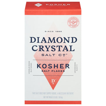 Diamond Crystal - Salt Kosher Flakes Box - Case Of 9-3 Pounds - Maras Green