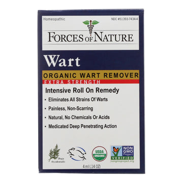 Forces Of Nature - Wart Contrl Extra - 1 Each - 4 Ml - Maras Green