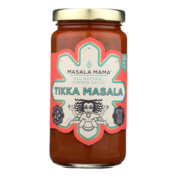 Masala Mama Simmer Sauce Tikka Masala - Case Of 6 - 10 Oz - Maras Green