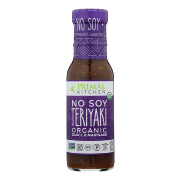 Primal Kitchen - Teriyaki Sauce No Soy - Case Of 6 - 8.5 Oz - Maras Green