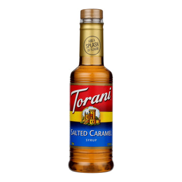 Torani - Coffee Syrup - Salted Caramel - Case Of 4 - 12.7 Fl Oz. - Maras Green