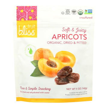 Fruit Bliss - Organic Turkish Apricot - Apricot - Case Of 6 - 5 Oz. - Maras Green
