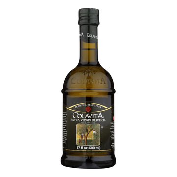 Colavita - Premium Extra Virgin Olive Oil - Case Of 6 - 17 Fl Oz. - Maras Green