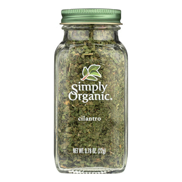 Simply Organic Cilantro - Case Of 6 - 0.78 Oz. - Maras Green
