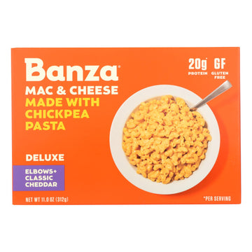 Banza - Mac Cheese Chickpea Chdr - Case Of 6 - 11 Oz - Maras Green