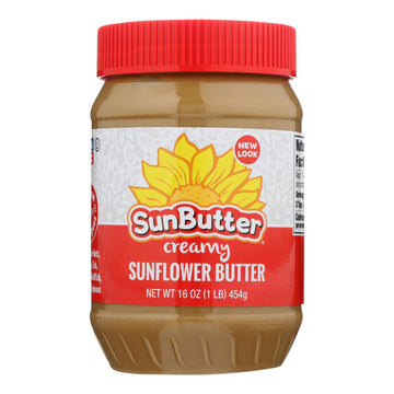 Sunbutter Sunbutter - Creamy - Case Of 6 - 16 Oz - Maras Green