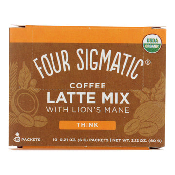 Four Sigmatic - Coffee Latte Lions Mane - 1 Each 1-10 Ct - Maras Green