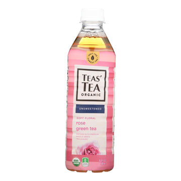 Itoen Tea - Organic - Rose - Green - Bottle - Case Of 12 - 16.9 Fl Oz - Maras Green