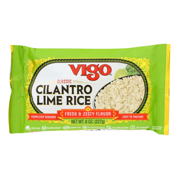 Vigo - Rice Cilantro Lime - Case Of 12 - 8 Oz - Maras Green