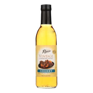 Reese Sherry Cooking Wine - Case Of 6 - 12.7 Fl Oz. - Maras Green
