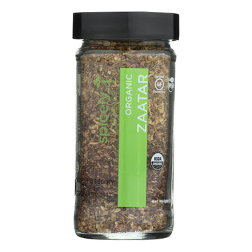 Spicely Organics - Organic Zaatar Seasoning - Case Of 3 - 1.4 Oz. - Maras Green