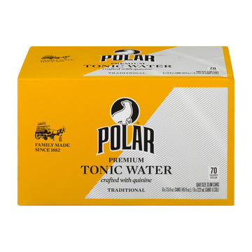 Polar Beverages - Tonic Water 6pk - Case Of 4-6/7.5 Fz - Maras Green