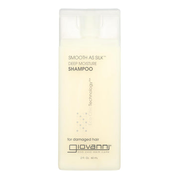 Giovanni Smooth As Silk Deep Moisture Shampoo - 2 Fl Oz - Case Of 12 - Maras Green