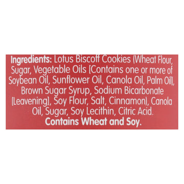 Biscoff Cookie Butter Spread - Peanut Butter Alternative - 13.4 Oz - Case Of 8 - Maras Green