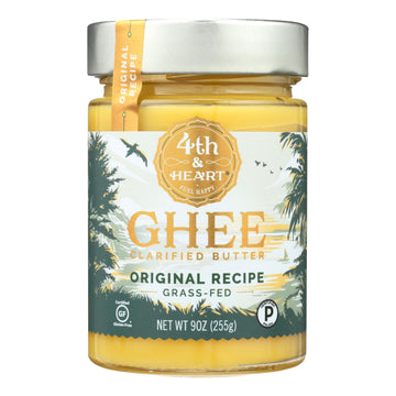 4th And Heart - Ghee Butter - Original - Case Of 6 - 9 Oz. - Maras Green