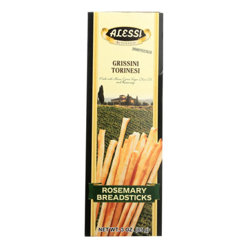 Alessi - Breadsticks Rosemary - Case Of 12 - 3 Oz - Maras Green