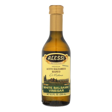 Alessi - Vinegar - White Balsamic - Case Of 6 - 8.5 Fl Oz. - Maras Green