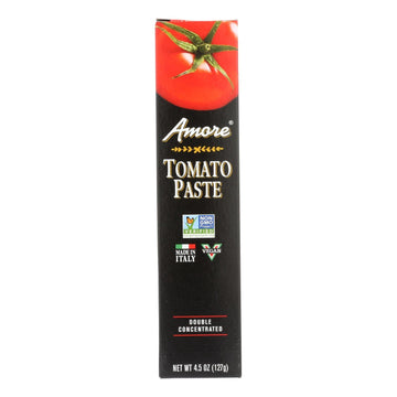 Amore - Tomato Paste - Tube - 4.5 Oz - Case Of 12 - Maras Green