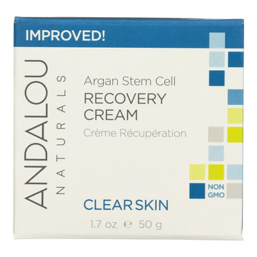 Andalou Naturals Clarifying Clear Overnight Recovery Cream - 1.7 Fl Oz - Maras Green