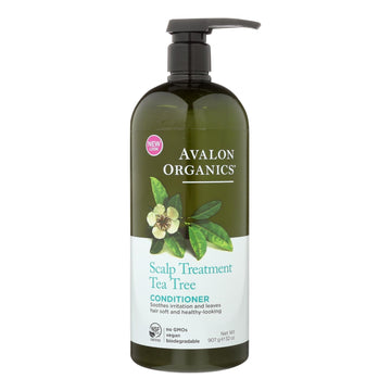 Avalon Conditioner - Organic Tea Tree - 32 Oz - Maras Green