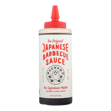 Bachan S - Sauce Japanese Bbq Original - Case Of 6 - 17 Fz - Maras Green