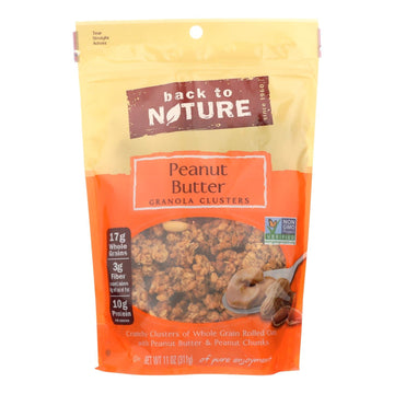 Back To Nature Granola - Peanut Butter - Case Of 6 - 11 Oz. - Maras Green