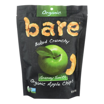 Bare Fruit Organic Bare Apple Chips - Case Of 12 - 3 Oz. - Maras Green