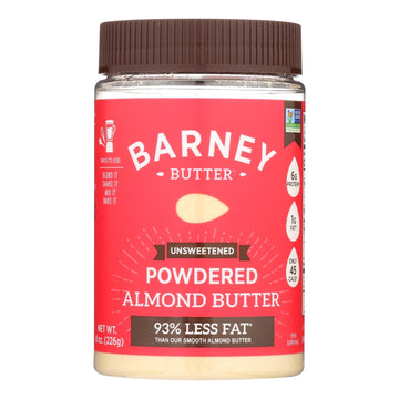 Barney Butter Powdered Almond Butter - Case Of 6 - 8 Oz - Maras Green