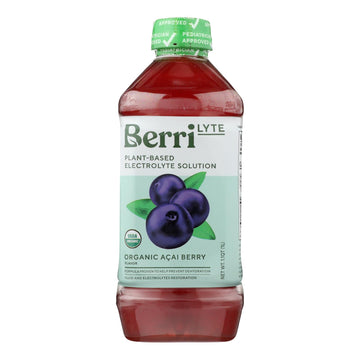 Berri Lyte - Juice Electro Acai - Case Of 6 - 1 Ltr - Maras Green