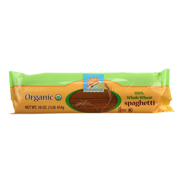 Bionaturae Pasta - Organic - 100 Percent Whole Wheat - Spaghetti - 16 Oz - Case Of 12 - Maras Green