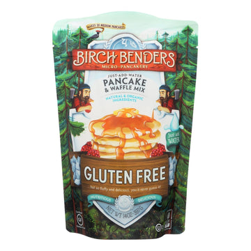 Birch Benders Pancake And Waffle Mix - Gluten Free - Case Of 6 - 14 Oz. - Maras Green