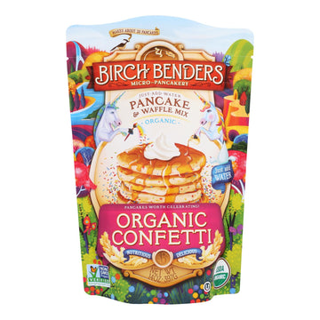 Birch Benders - Pcake Mx Confetti - Case Of 6 - 14 Oz - Maras Green