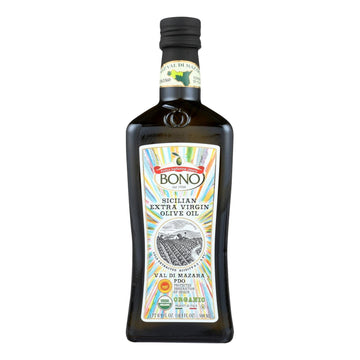 Bono - Evoo Organic Val Di Mazara - Case Of 6 - 16.9 Fz - Maras Green